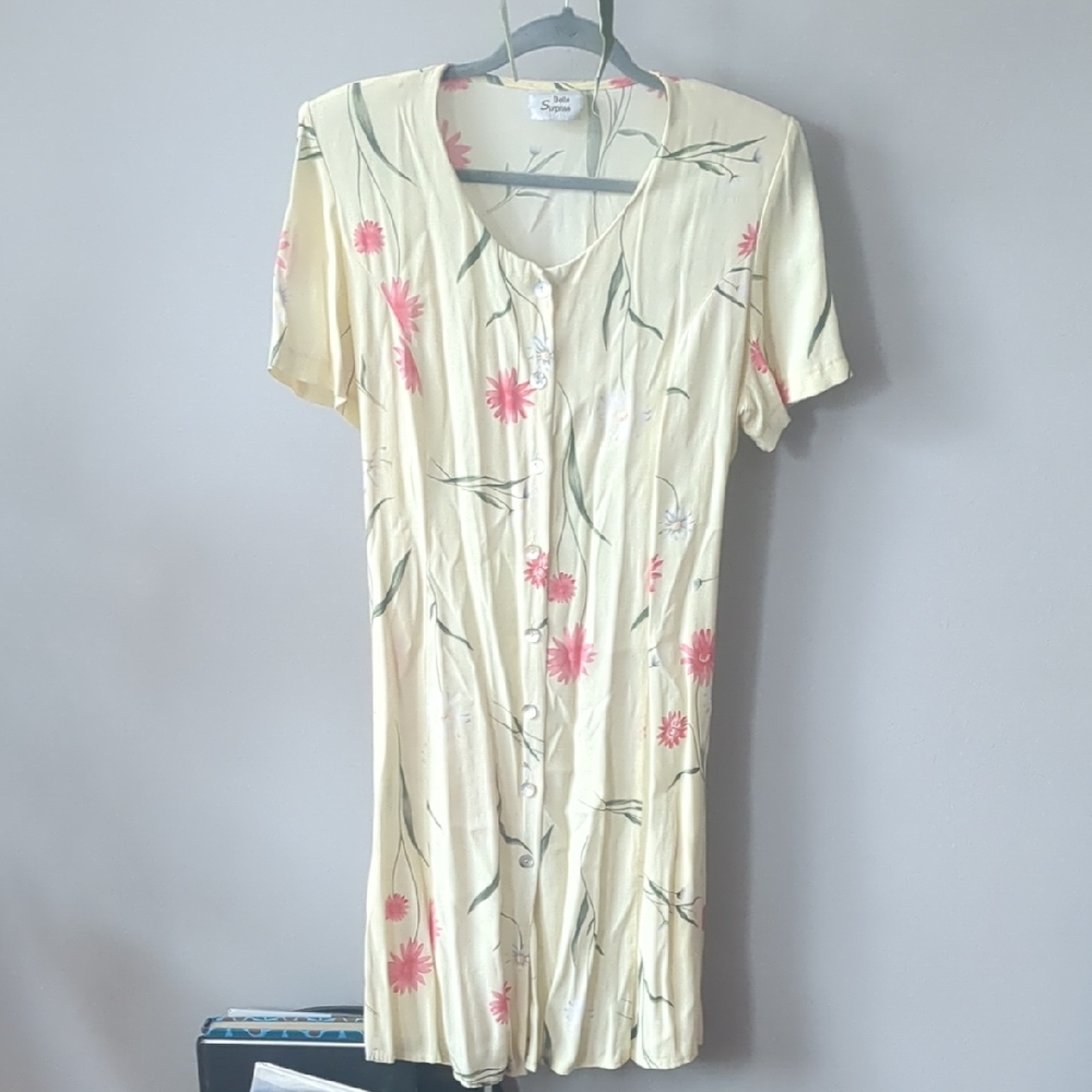 Floral Button-Down Dress